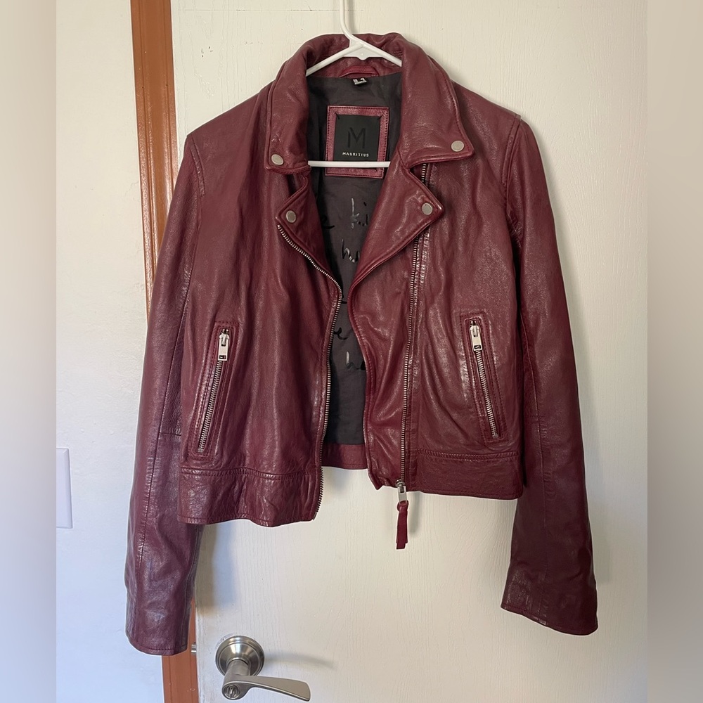 Mauritius Leather Jacket size Medium